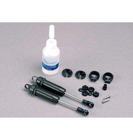 TRAXXAS TRA4761 SHOCKS, X-LONG (HARD-ANODIZED & PTFE-COATED T6 ALUMINUM) W/O SPRINGS (REAR) (2)