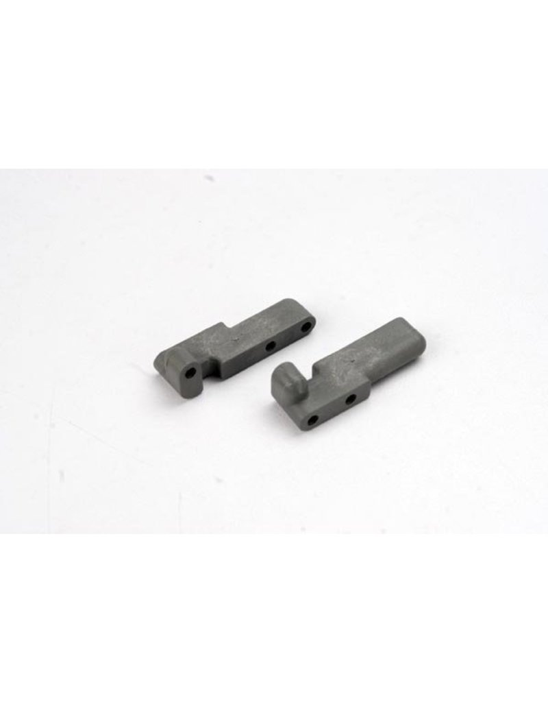 TRAXXAS TRA4918A SERVO MOUNTS, STEERING/SHIFT (F&R)(GREY)