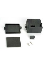 TRAXXAS TRA4924 BOX, RECEIVER/ X-TAL ACCESS RUBBER PLUG/ ADHESIVE FOAM CHASSIS PAD