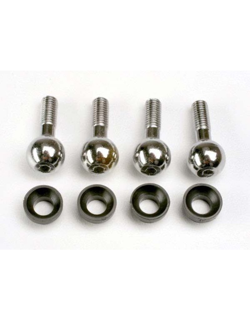 TRAXXAS TRA4933 PIVOT BALLS (4)/ PIVOT BALL CAP BUSHINGS (4)