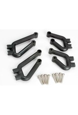 TRAXXAS TRA4936 BUMPER MOUNTS, FRONT (L&R)/ BUMPER MOUNTS, REAR (L&R)/ 3X12MM RHM SCREWS (8)