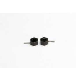TRAXXAS TRA4959 HEX WHEEL HUBS (TALL OFFSET, 14X7.5MM) (2)/ AXLE PINS (2.5X12MM) (2)
