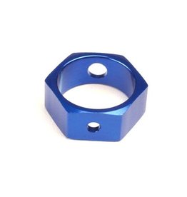 TRAXXAS TRA4966X BRAKE ADAPTER, HEX ALUMINUM (BLUE) (USE WITH HD SHAFTS)