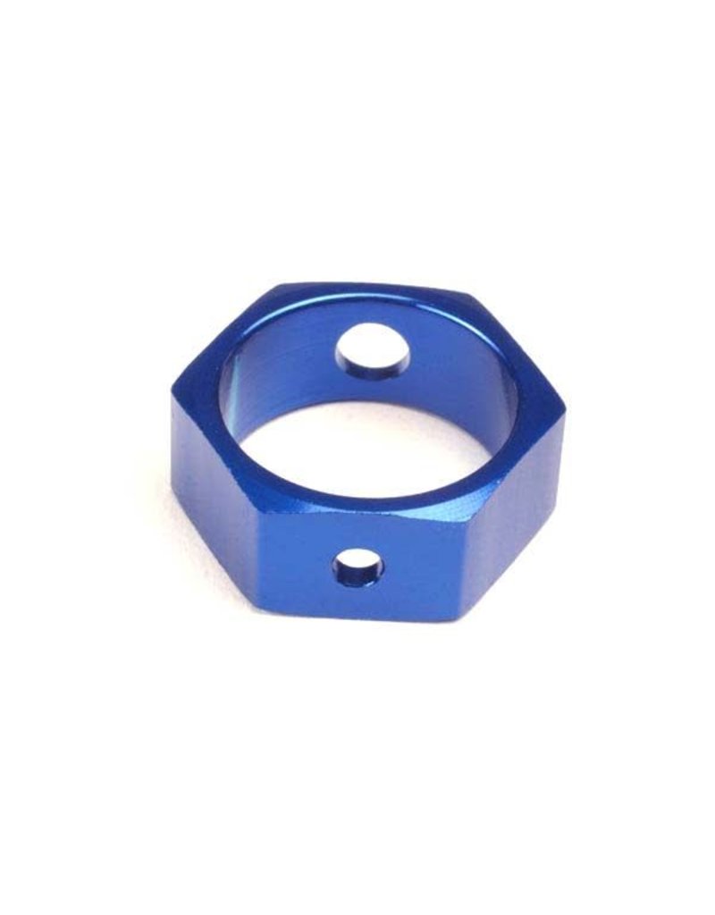 TRAXXAS TRA4966X BRAKE ADAPTER, HEX ALUMINUM (BLUE) (USE WITH HD SHAFTS)