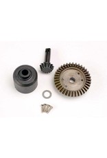 TRAXXAS TRA4981 RING GEAR, 37-T/ 13-T PINION/ DIFF CARRIER/6X10X0.5MM PTFE-COATED WASHER (1)/ 2X8MM COUNTERSUNK MACHINE SCREWS (4)