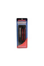 TRAXXAS TRA5141R TOE LINKS, MAXX (TUBES RED-ANODIZED, 7075-T6 ALUMINUM, STRONGER THAN TITANIUM) (112MM, FRONT) (2)/ ROD ENDS (4)/ ALUMINUM WRENCH (1) (FOR MAXX MODELS W/SEALED PIVOT BALL SUSPENSION & 3.8'' WHEELS)