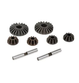 LOSI LOSA3502 DIFF GEAR/SHAFT SET: 8B, 8T