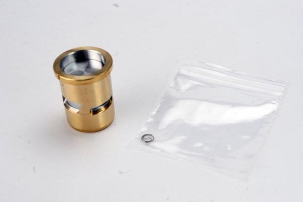 TRA5290 PISTON/SLEEVE (MATCHED SET), WRIST PIN CLIPS(2) (TRX 3.3)