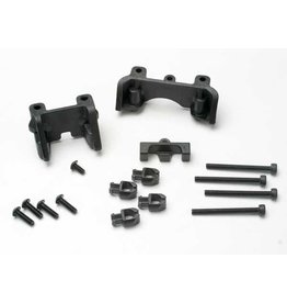 TRAXXAS TRA5317 SHOCK MOUNTS (FRONT & REAR)/ WIRE CLIP (1)/ CHASSIS WIRE CLIPS (4)/ 3X32MM CS (4)/ 3X6MM BCS (1)