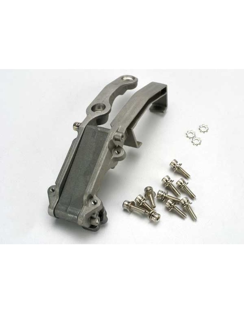 TRAXXAS TRA5360 ENGINE MOUNT (COMPLETE ASSEMBLY)/ 3X28MM CS WITH WASHERS (2)/ 3X10 CS WITH WASHERS (10)