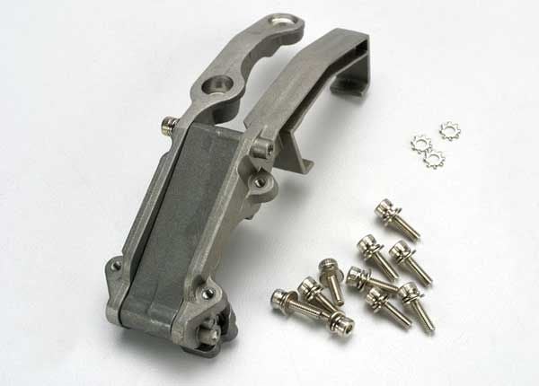 TRA5360 ENGINE MOUNT (COMPLETE ASSEMBLY)/ 3X28MM CS WITH WASHERS (2)/ 3X10 CS WITH WASHERS (10)