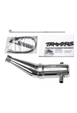 TRAXXAS TRA5487 TUNED PIPE, RESONATOR, R.O.A.R. LEGAL (ALUMINUM, DOUBLE-CHAMBER) (FITS MAXX VEHICLES WITH TRX RACING ENGINES)