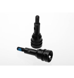 TRAXXAS TRA6454 STUB AXLE, FRONT, 6MM  (STEEL-SPLINED CONSTANT-VELOCITY DRIVESHAFT) (2)