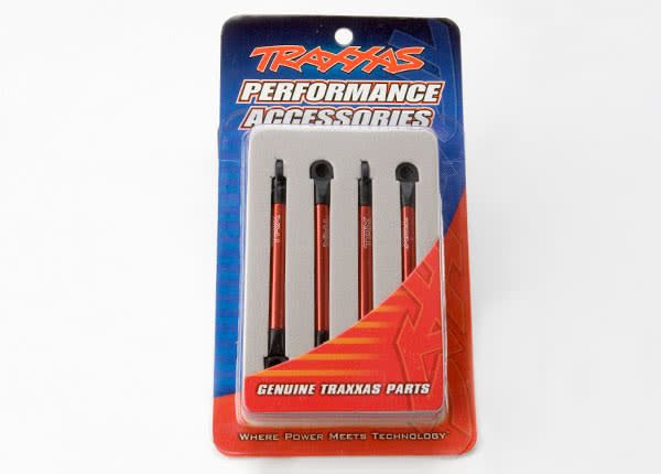 7118X - Aluminum Push Rods - Red