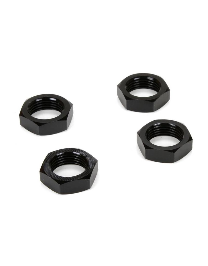 LOSI LOS252051 WHEEL NUTS BLACK (4): MTXL ALUMINUM