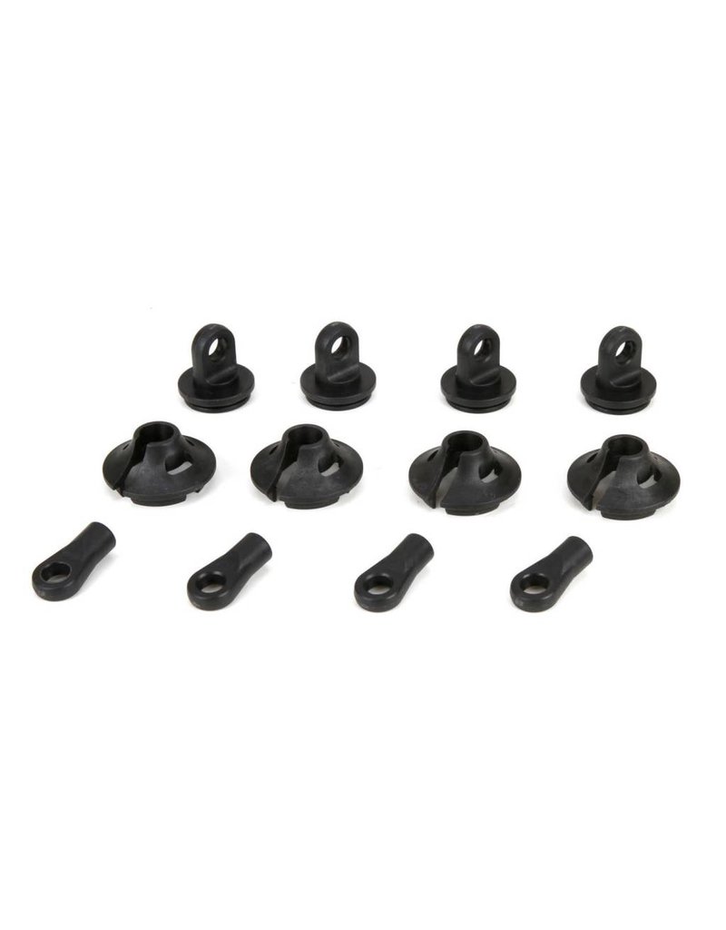 LOSI LOS253006 SPRING CUPS/CLIPS/SHOCK ENDS (2): 1:5 4WD DB XL