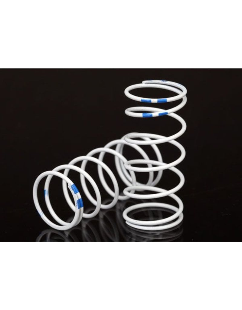 TRAXXAS TRA7448 SPRING, SHOCK, WHITE (GTR LONG) (0.892 RATE BLUE) (1 PAIR)