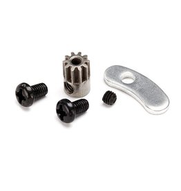 TRAXXAS TRA7645 GEAR, 10-T PINION / SET SCREW 1/8" BORE STEEL
