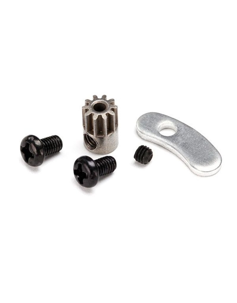 TRAXXAS TRA7645 GEAR, 10-T PINION / SET SCREW 1/8" BORE STEEL