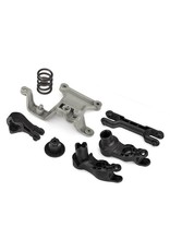TRAXXAS TRA7746 STEERING BELLCRANKS/ BELLCRANK SUPPORT/SERVO SAVER/ SERVO SAVER SPRING/ DRAGLINK/ 3X20MM SHOULDER SCREWS (2)