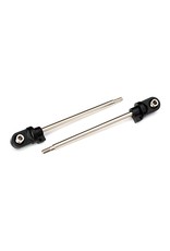 TRAXXAS TRA7763 SHAFT, GTX SHOCK, 110MM (ASSEMBLED WITH ROD ENDS & HOLLOW BALLS) (STEEL, CHROME FINISH) (2)