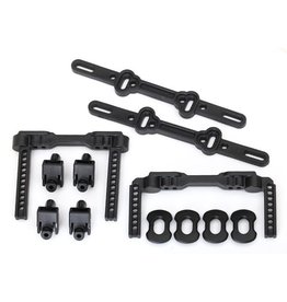 TRAXXAS TRA8316 BODY MOUNTS, FRONT & REAR/ BODY MOUNT POSTS/ BODY MOUNT SLIDERS
