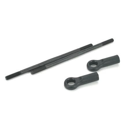 LOSB4001 TURNBUCKLE SET WITH ENDS (2): 93 MM
