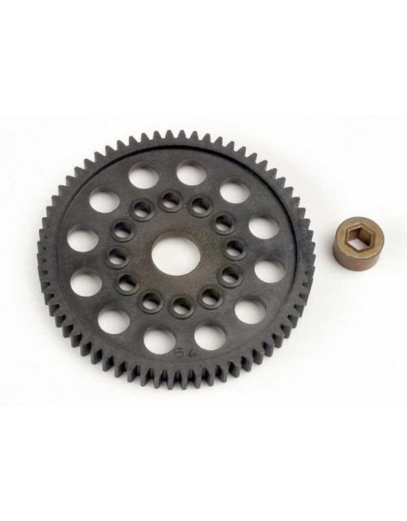 TRAXXAS TRA3164 SPUR GEAR (64-TOOTH) (32-PITCH) W/BUSHING