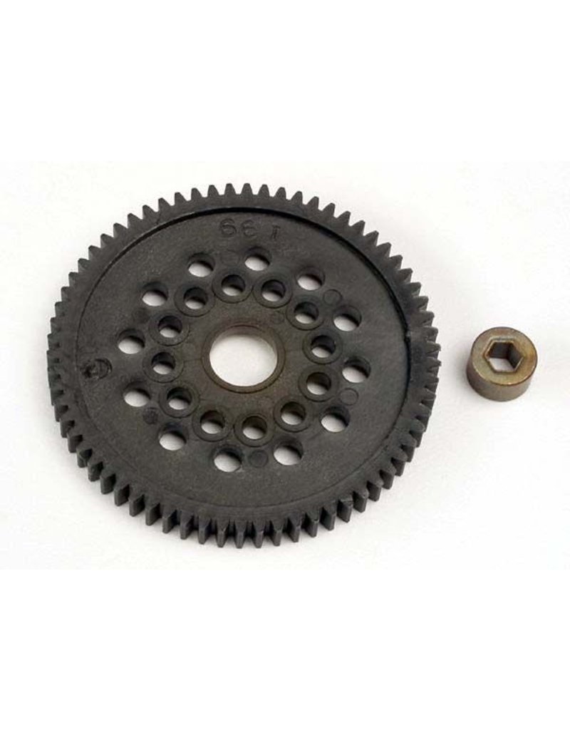 TRAXXAS TRA3166 SPUR GEAR (66-TOOTH) (32-PITCH) W/BUSHING
