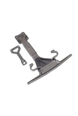 TRAXXAS TRA8537 SKIDPLATE, FRONT (PLASTIC)/ SUPPORT PLATE (STEEL)