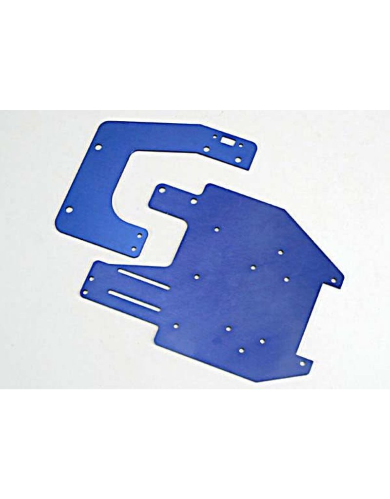TRAXXAS TRA4130 CHASSIS PLATES, T6 ALUMINUM (FRONT & REAR)
