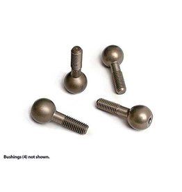 TRAXXAS TRA4933X PIVOT BALLS, HARD-ANODIZED 7075-T6 ALUMINUM (4)/ PIVOT BALL CAP BUSHINGS (4)