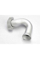 TRAXXAS TRA5540 HEADER, EXHAUST (JATO) (TUBULAR ALUMINUM, CLEAR ANODIZED) (TRX 2.5, 2.5R, 3.3)