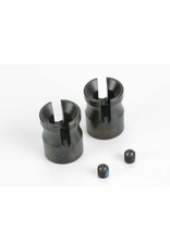 TRAXXAS TRA6074 DIFF YOKES (2) W/ SET (SET SCREWS