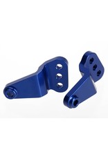 TRAXXAS TRA6920X LINK MOUNT, REAR SUSPENSION, ALUMINUM (BLUE-ANODIZED) (RIGHT & LEFT)
