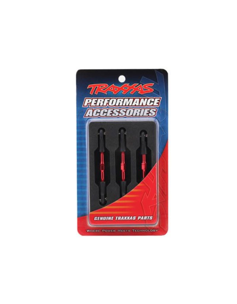 TRAXXAS TRA6939R SUSPENSION LINK, REAR, ALUMINUM (RED-ANODIZED) (3) (TOP AND BOTTOM)/ ALUMINUM PIVOT BALL