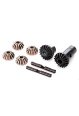 TRAXXAS TRA8282 GEAR SET, DIFFERENTIAL (OUTPUT GEARS (2), SPIDER GEARS (4), SPIDER GEAR SHAFT (2))