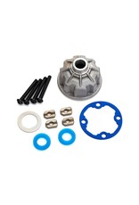 TRAXXAS TRA8681X CARRIER, DIFFERENTIAL (ALUMINUM)/ X-RING GASKETS (2)/ RING GEAR GASKET/ SPACERS (4)/ 12.2X18X0.5 MW