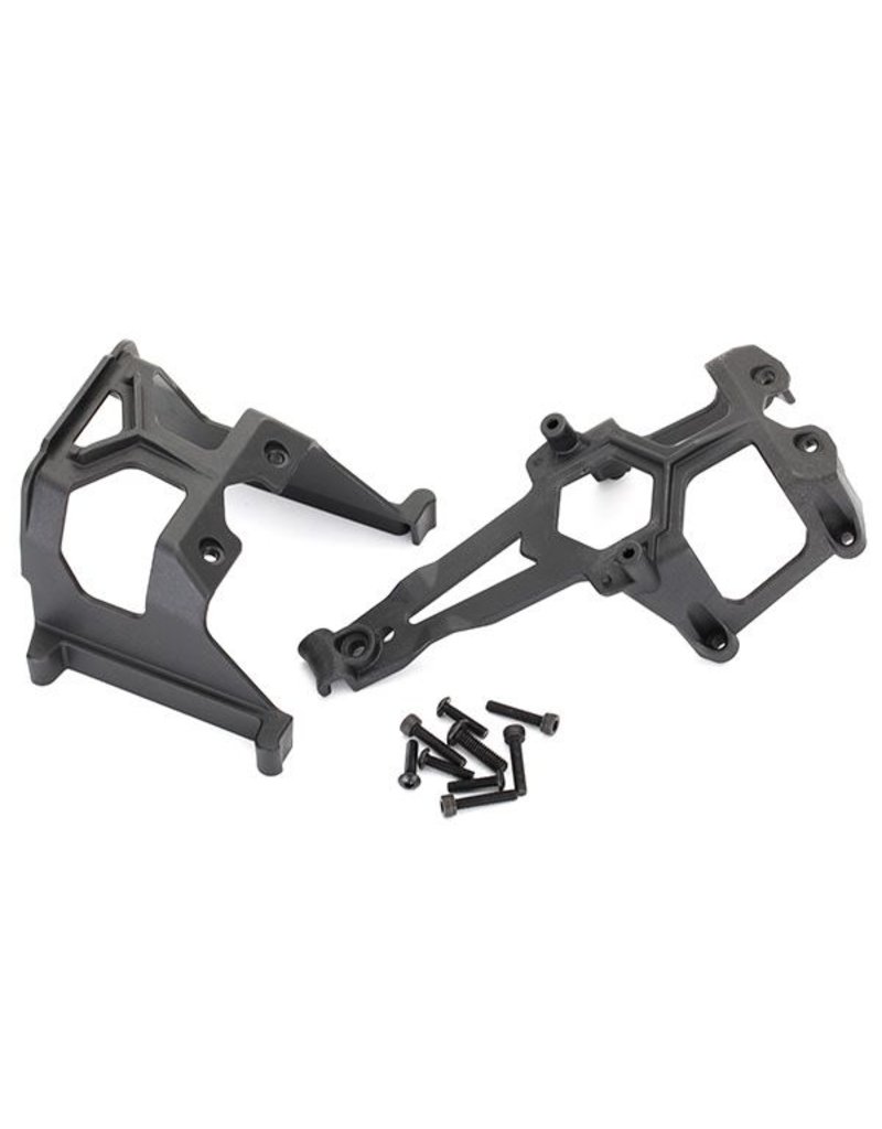 TRAXXAS TRA8620 CHASSIS SUPPORTS, FRONT & REAR/ 3X12MM BCS (4)/ 3X15MM CS (4)/ 4X14MM BCS (1)