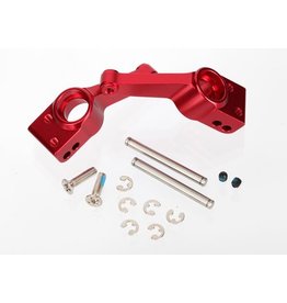 TRAXXAS TRA1952A CARRIERS, STUB AXLE (RED-ANODIZED 6061-T6 ALUMINUM)(REAR)(2)