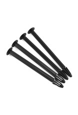 DE RACING DERTSBBLK BUGGY TIRE SPIKES: BLACK (4)