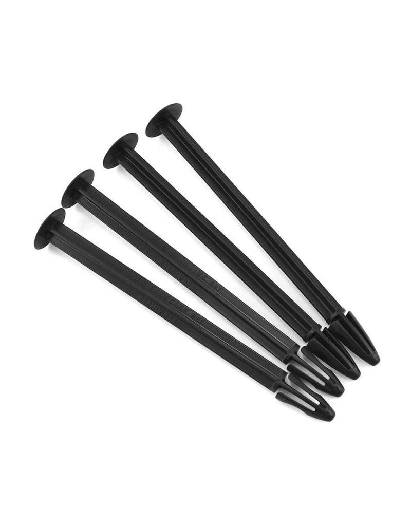 DE RACING DERTSBBLK BUGGY TIRE SPIKES: BLACK (4)