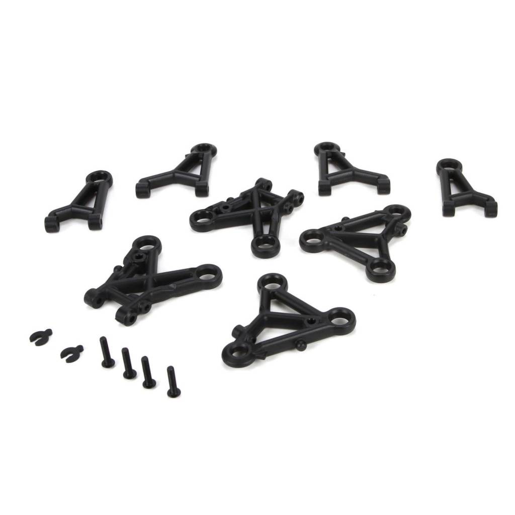 VTR234014 SUSPENSION ARM SET FR/RR UPPER & LOWER: V100