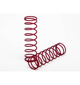 TRAXXAS TRA3758R SPRINGS, FRONT (RED) (2)