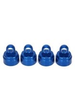TRAXXAS TRA3767A SHOCK CAPS, ALUMINUM (BLUE-ANODIZED) (4) (FITS ALL ULTRA SHOCKS)