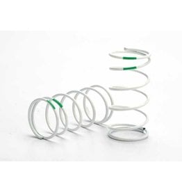 TRAXXAS TRA5430 SPRING, SHOCK (WHITE) (GTR) (STD. FRONT) (1.1 RATE GREEN) (1 PAIR)