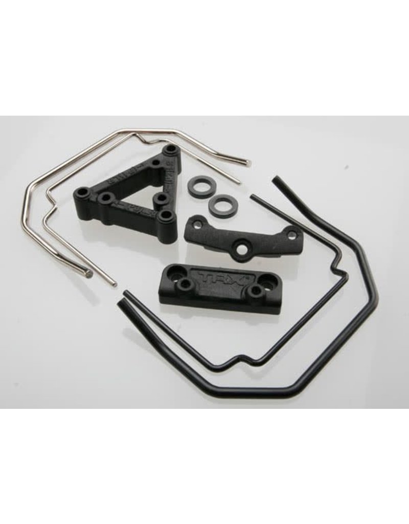 TRAXXAS TRA5496 SWAY BAR MOUNTS (FRONT & REAR)  (REVO)/ SWAY BAR WIRES (FRONT & REAR) (4)/ DRILL GUIDE/ SPACERS