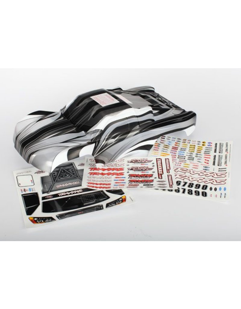 TRAXXAS TRA6811X SLASH 4X4 BODY (GRAPHICS ARE PRINTED, REQUIRES PAINT & FINAL COLOR APPLICATION)/ DECAL SHEET: PROGRAPHIX