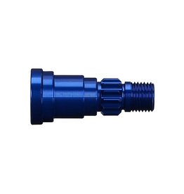 TRAXXAS TRA7768 STUB AXLE, ALUMINUM (BLUE-ANODIZED) (1) (USE ONLY WITH #7750X DRIVESHAFT)