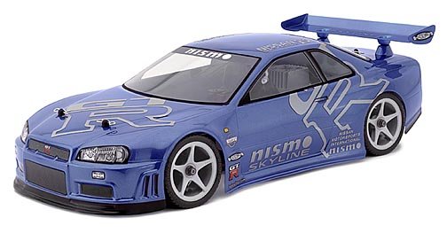 HPI7427 NISSAN SKYLINE R34 GT-R BODY: CLEAR
